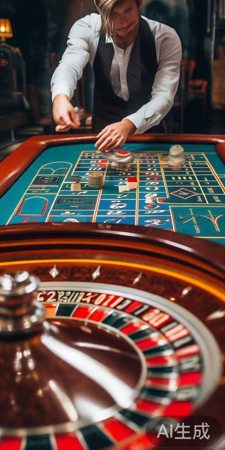 轮盘游戏融合了运气与策略，玩家可以投注数字、颜色或